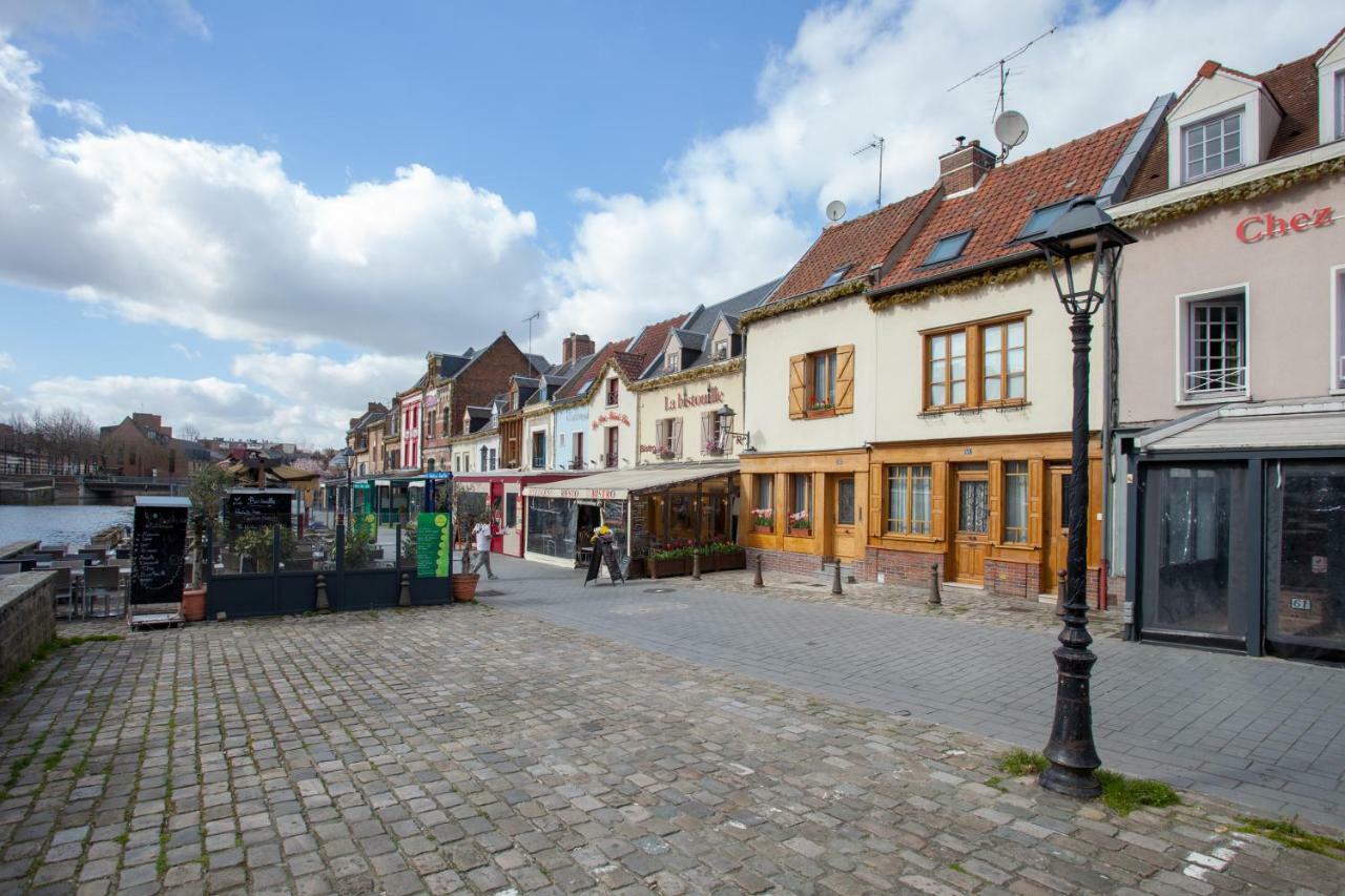 Le Quai Amienois - Nid Douillet Moderne Face A La Cathedrale Daire Amiens Dış mekan fotoğraf