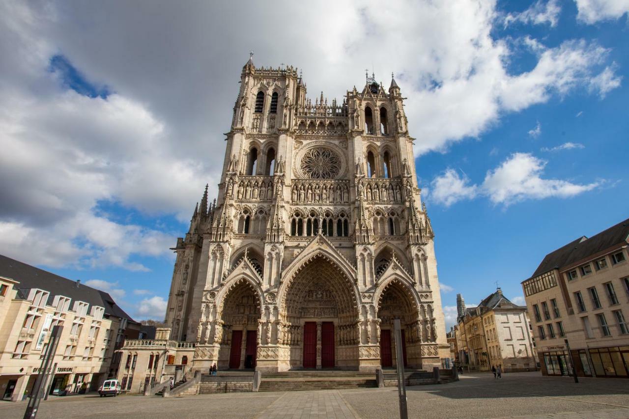 Le Quai Amienois - Nid Douillet Moderne Face A La Cathedrale Daire Amiens Dış mekan fotoğraf